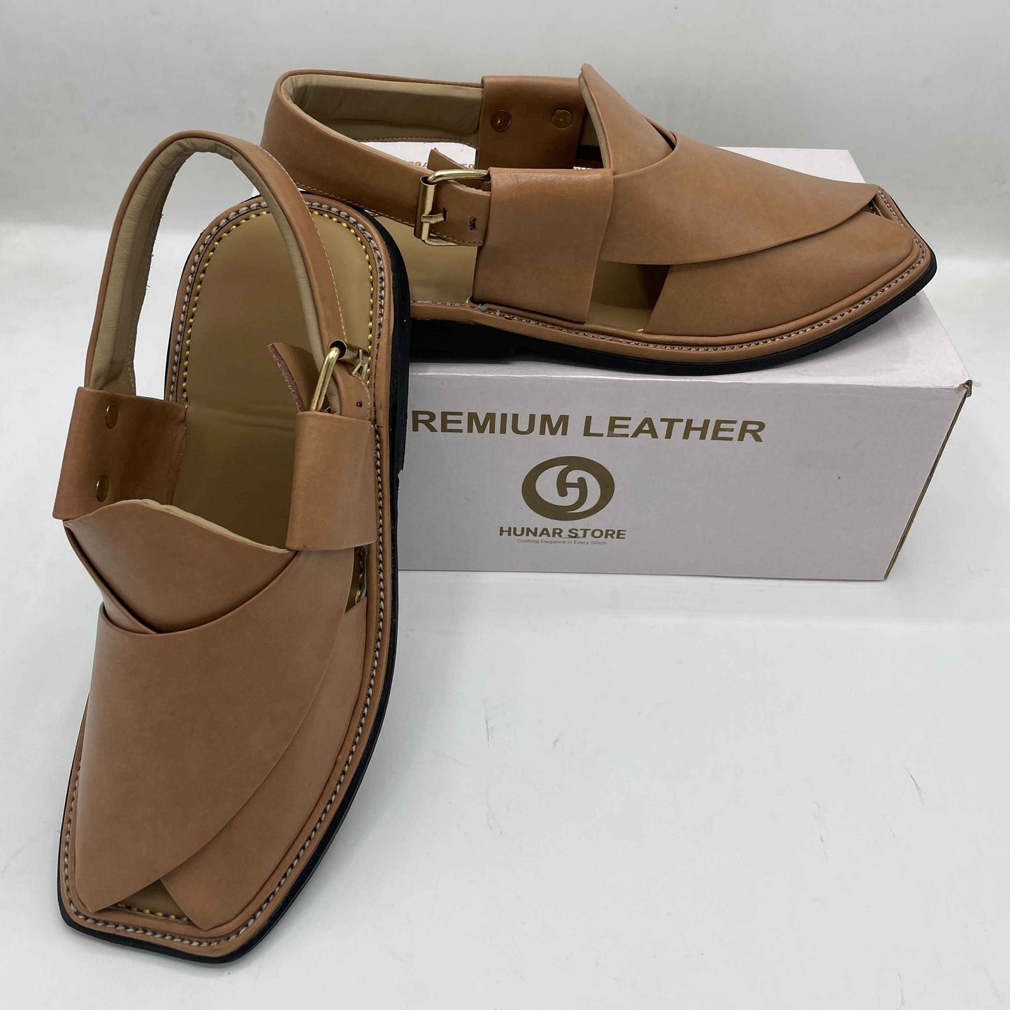 Smart Zalmi Camel Peshawari Chappals