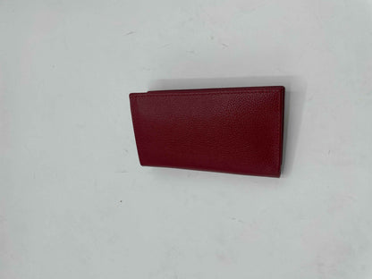 Red Leather Wallet