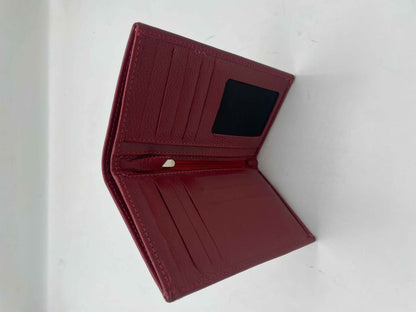Red Leather Wallet