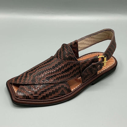 Shatranji Peshawari Chappals – Heritage Woven with Style