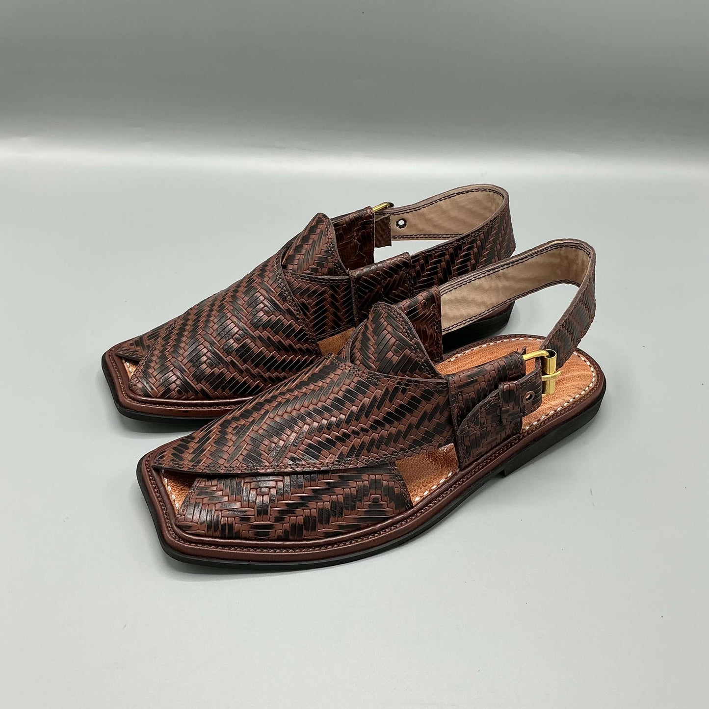 Shatranji Peshawari Chappals – Heritage Woven with Style
