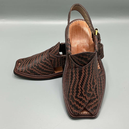 Shatranji Peshawari Chappals – Heritage Woven with Style